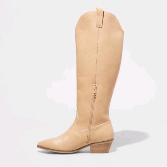 NWT Universal Thread Sommer Western Boots - Tan Various sizes - Picture 9 of 10